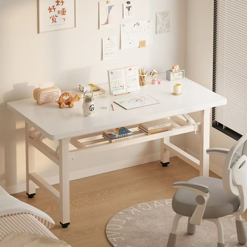 Easy Folding Computer and Dining Table for Multi-Purpose Spaces