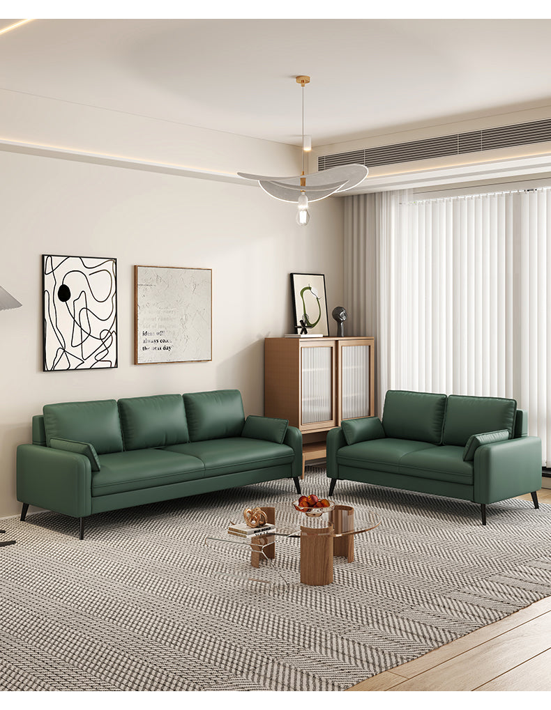 Minimalist Nordic Fabric Sofa for Bedroom or Living Room Small Space