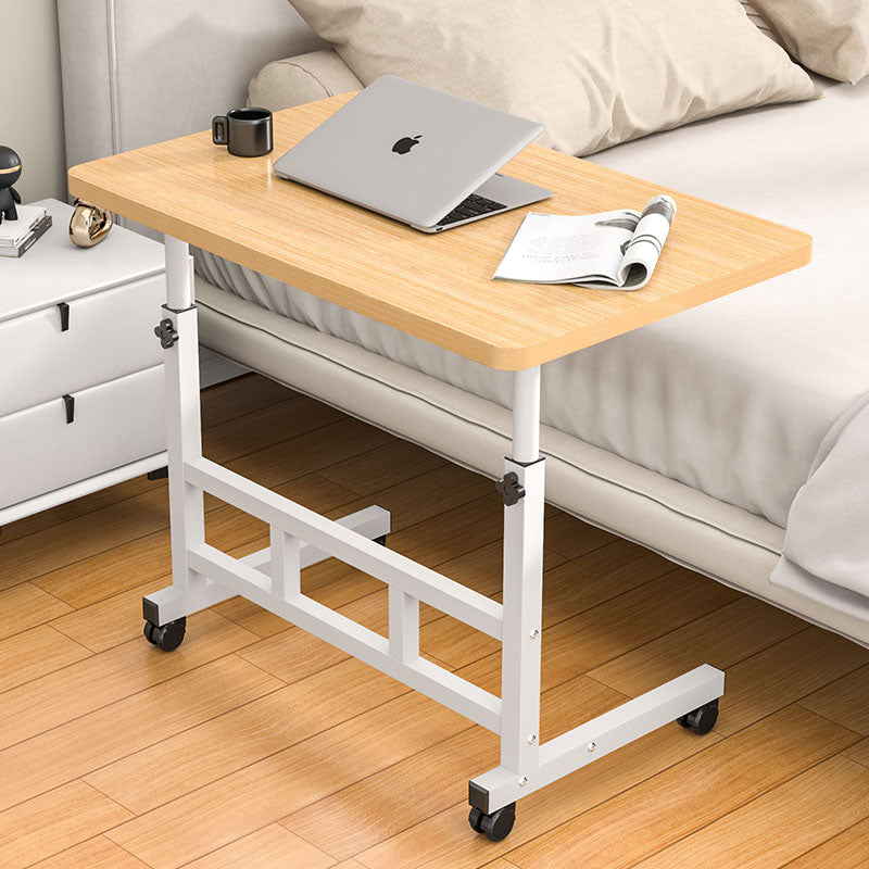 Compact Rolling Desk for Dorm Room, Bedroom, or Home Workspace