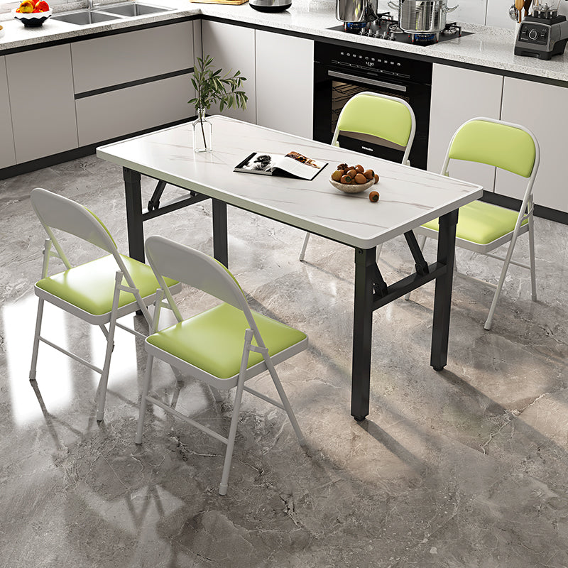 Space-Saving Folding Desk for Home Study, Dining, or Makeup Setup