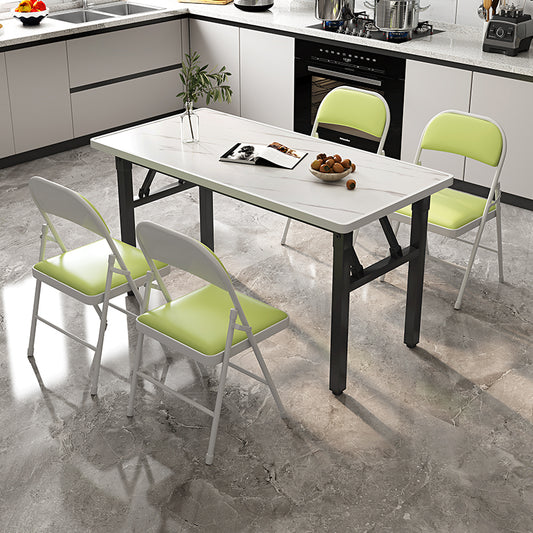 Space-Saving Folding Desk for Home Study, Dining, or Makeup Setup