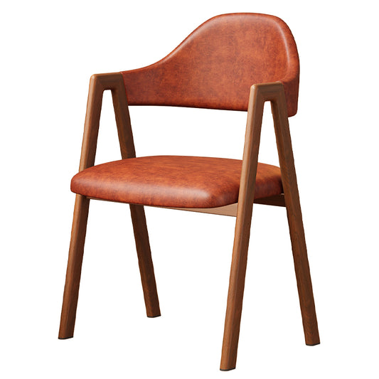 2025 New Modern Nordic Dining Chair with Iron Frame and Backrest