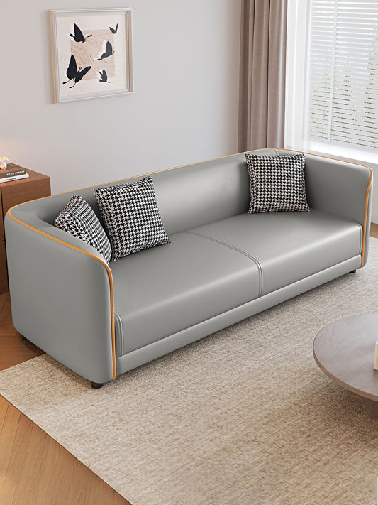 Minimalist Fabric Loveseat Sofa for Small Homes and Cozy Spaces